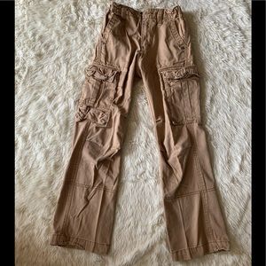 Khaki cargo pants